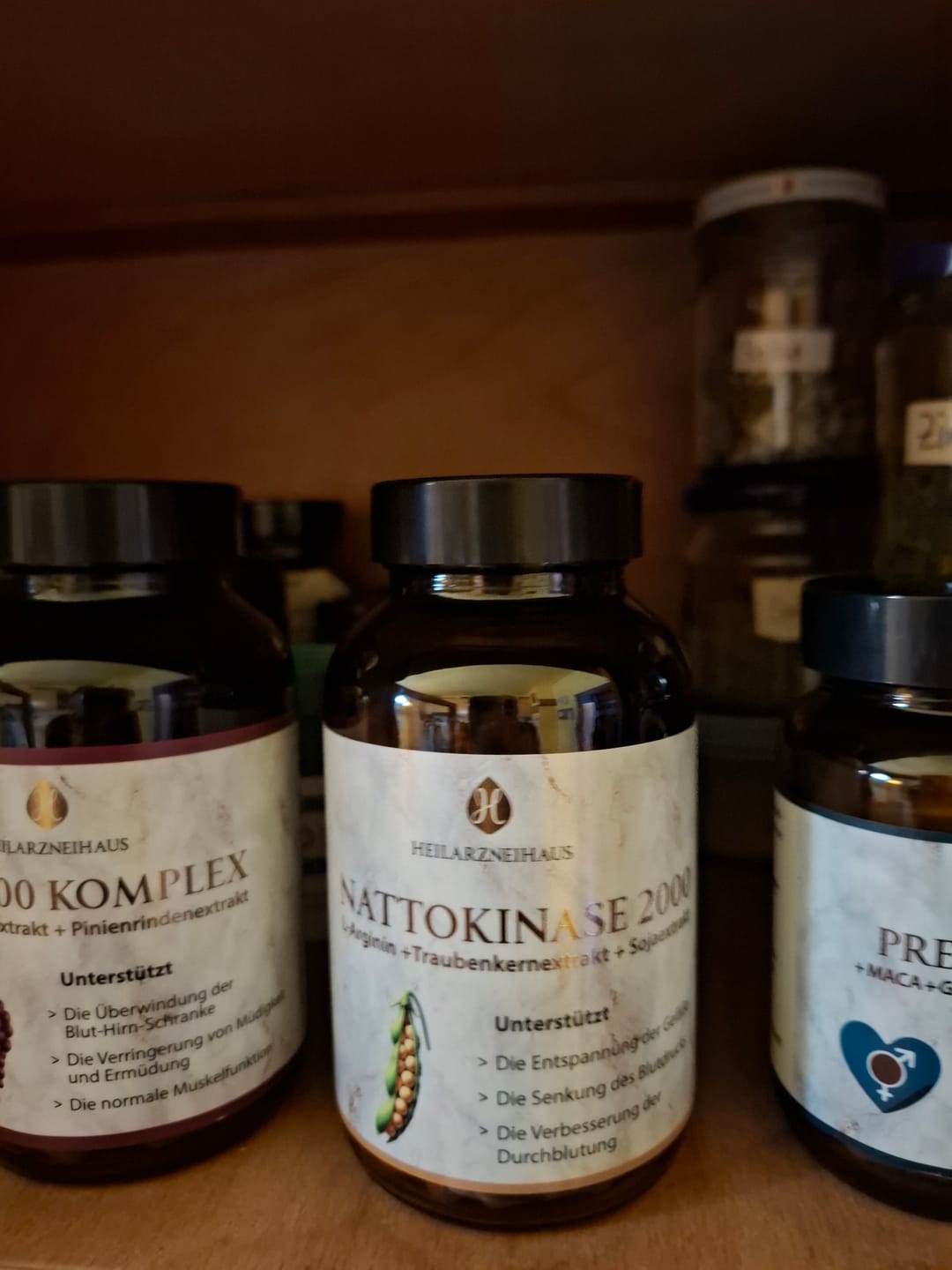 Customer photo review of Nattokinase 2000 FU + OPC + L-Arginin Kapseln
