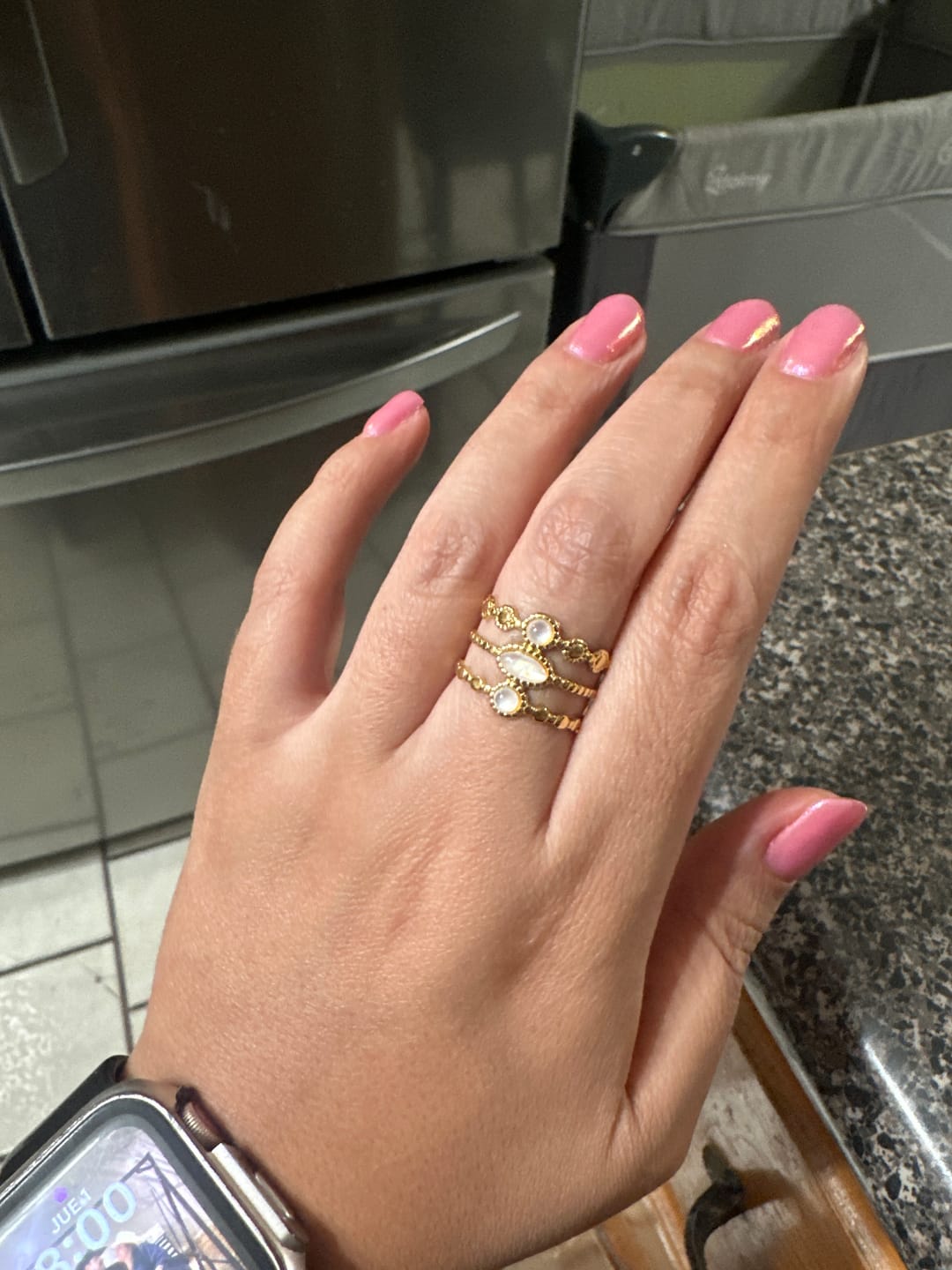 Customer photo review of Anillo Ajustable Albo
