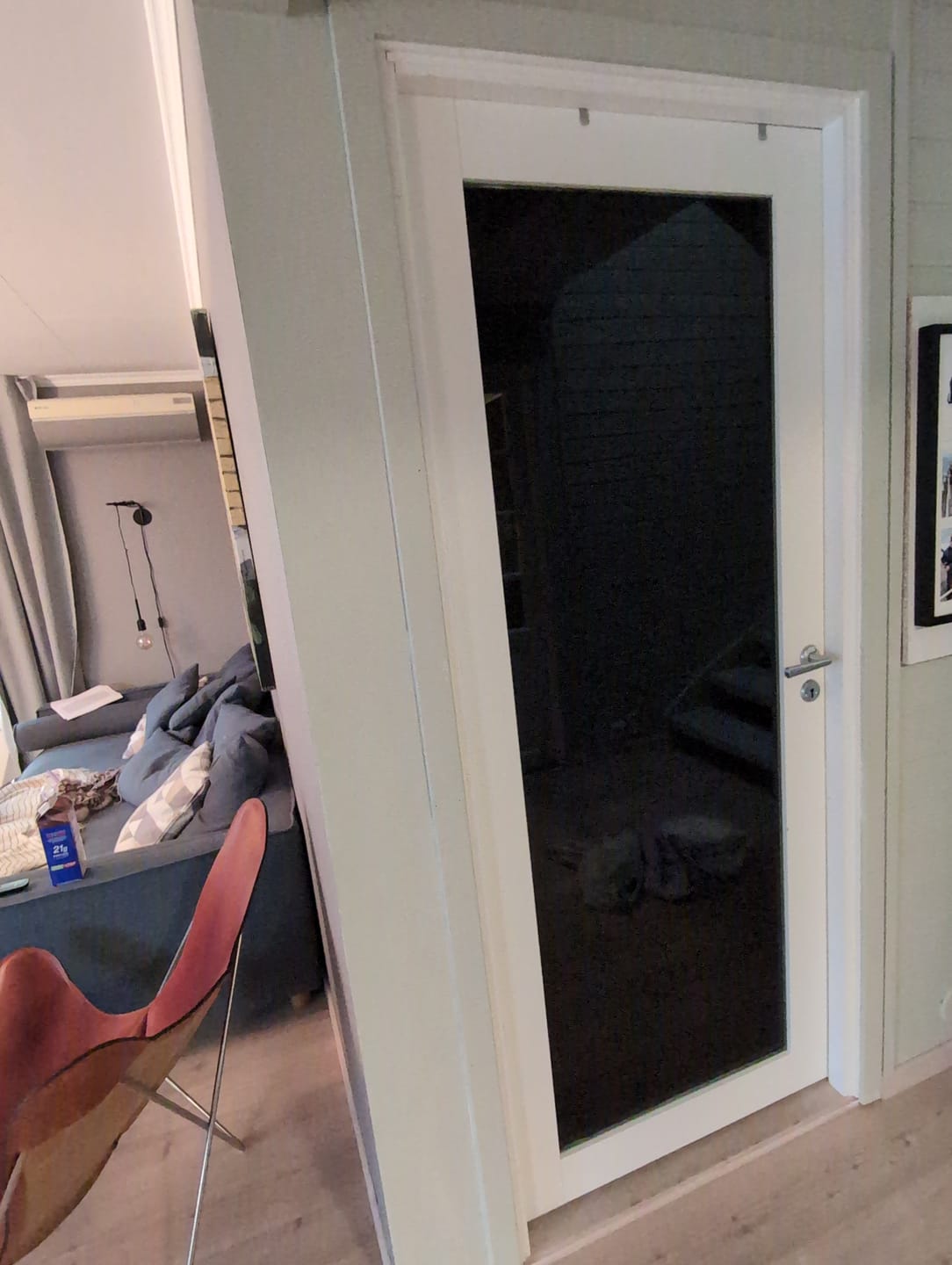Customer photo review of Supreme Static Blackout vindusfolie 120 x 200 cm