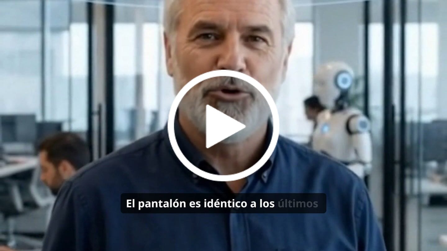 Customer video review of Pantalón Gabardina Verano