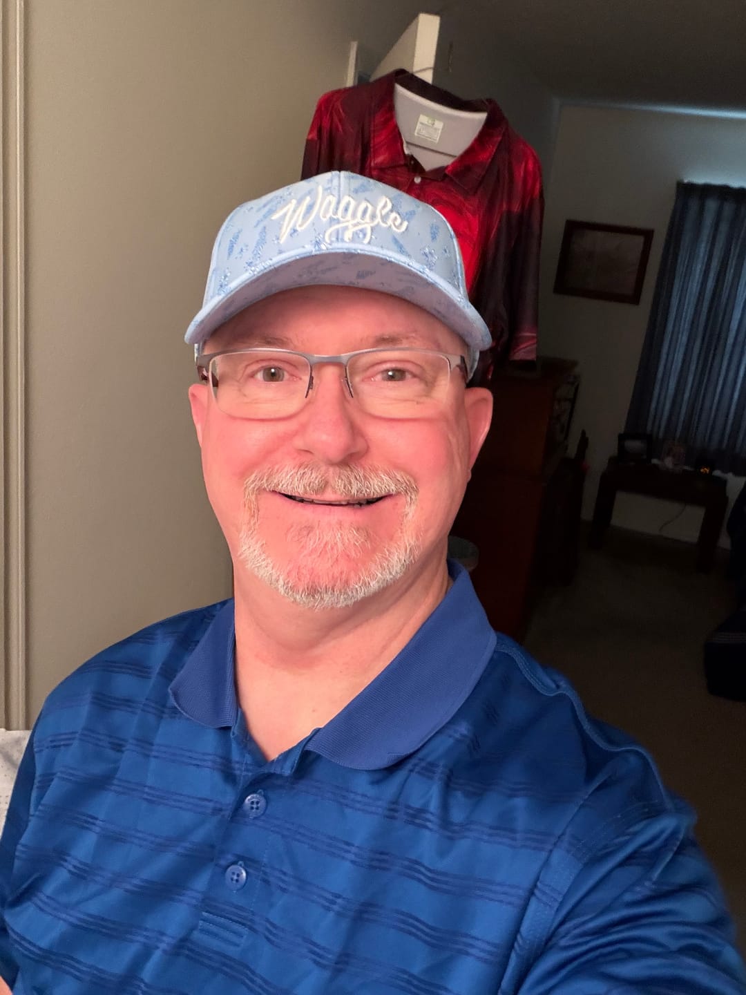 Customer photo review of Waggle Brand Hat - In Bloom