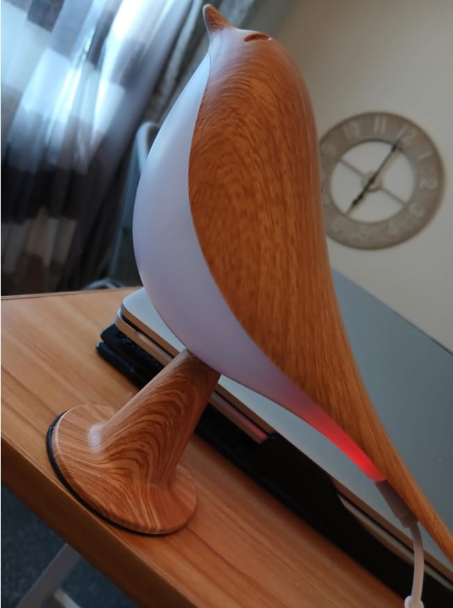 Customer photo review of Bird Table Lamp