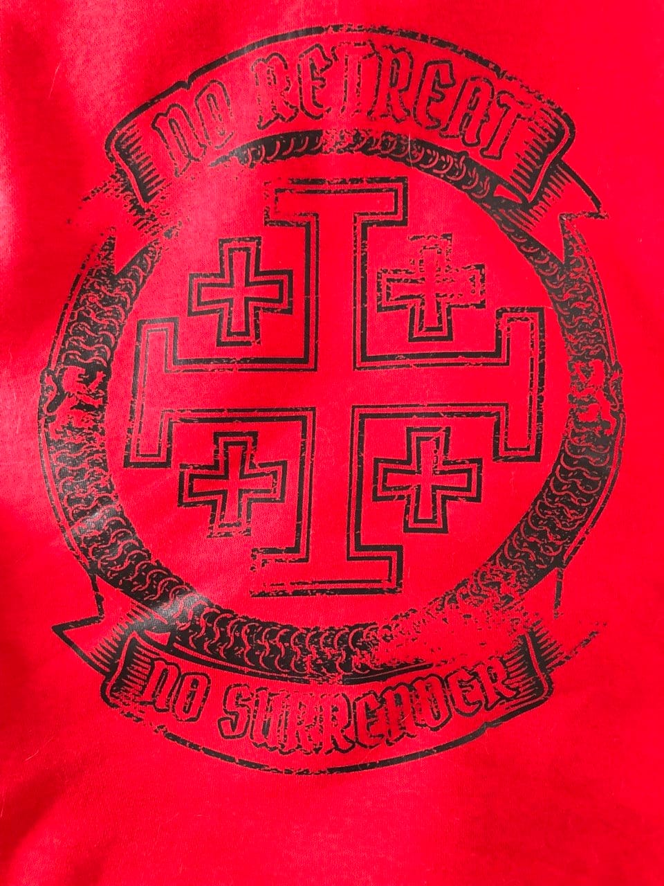 Customer photo review of Deus Vult: No Retreat No Surrender
