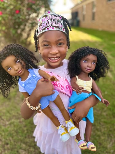 Customer photo review of Healthy Roots Doll: Zoe