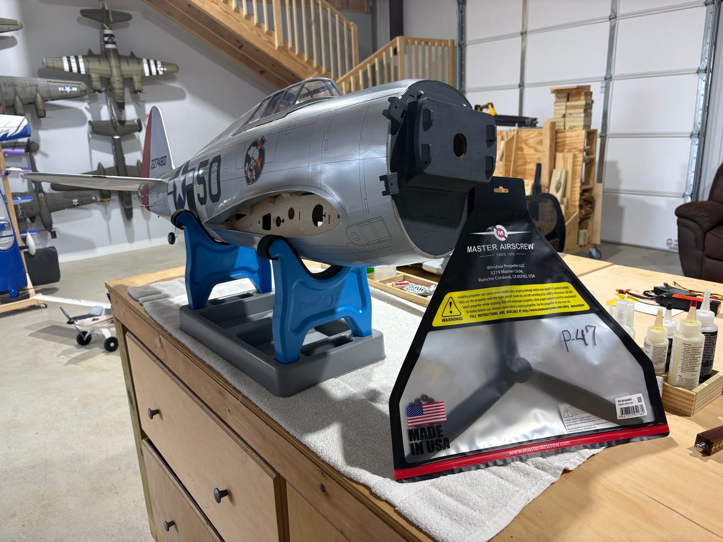 Customer photo review of 3-Blade - 16x8 Propeller