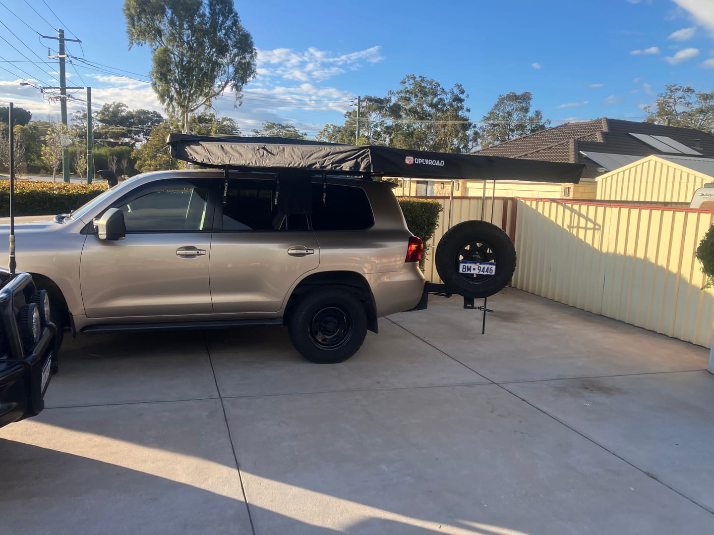 Customer photo review of OPENROAD  270 Free Standing Awning for Camping