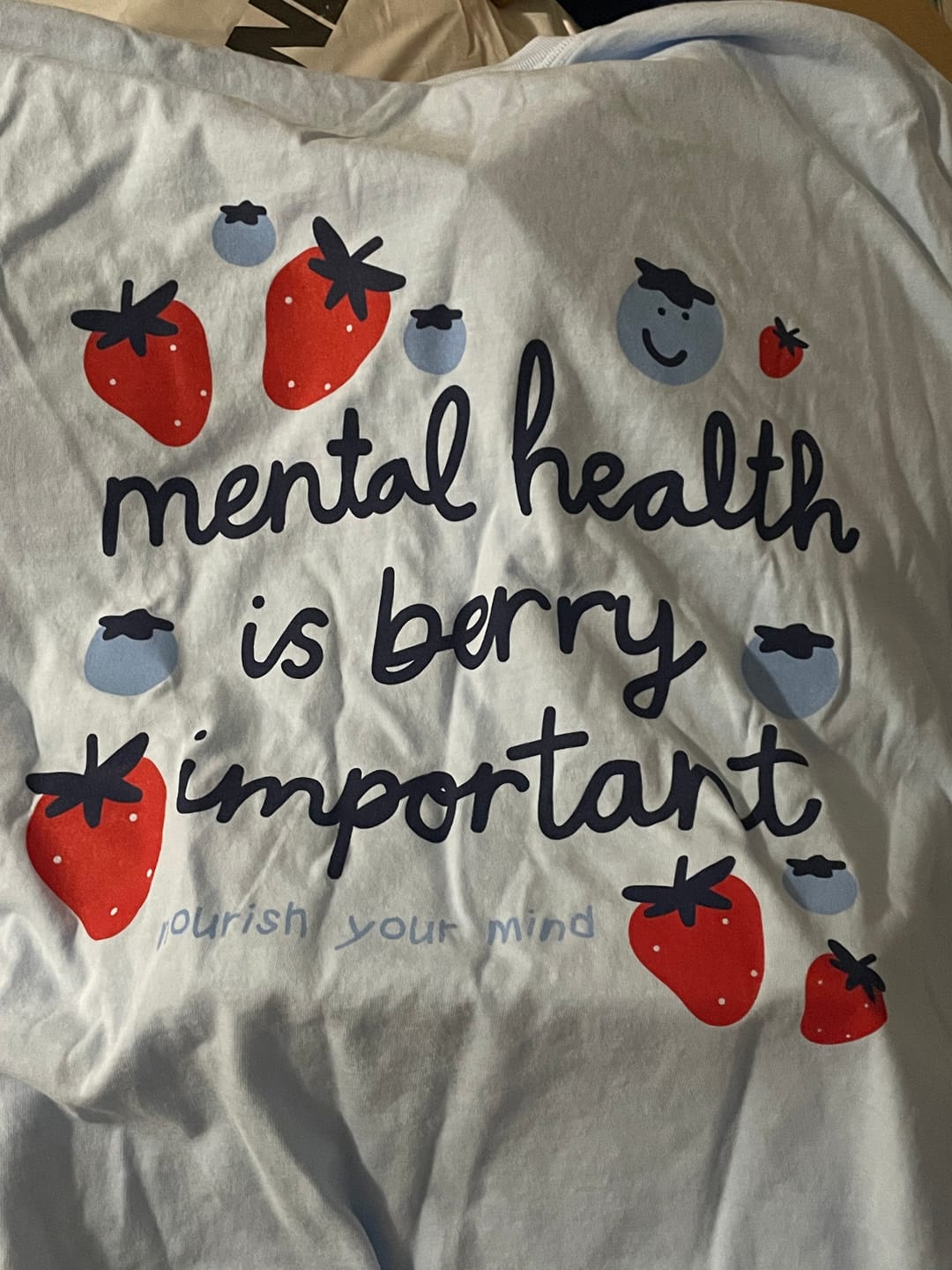 Customer photo review of Berry Important T-Shirt