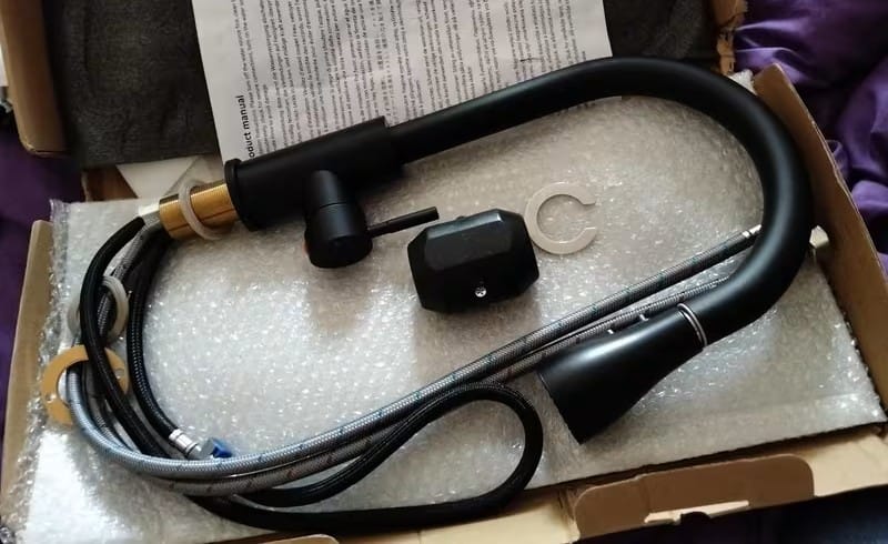 Customer photo review of Horsens - Touchless Touchless Pull-Down Kitchen Faucet