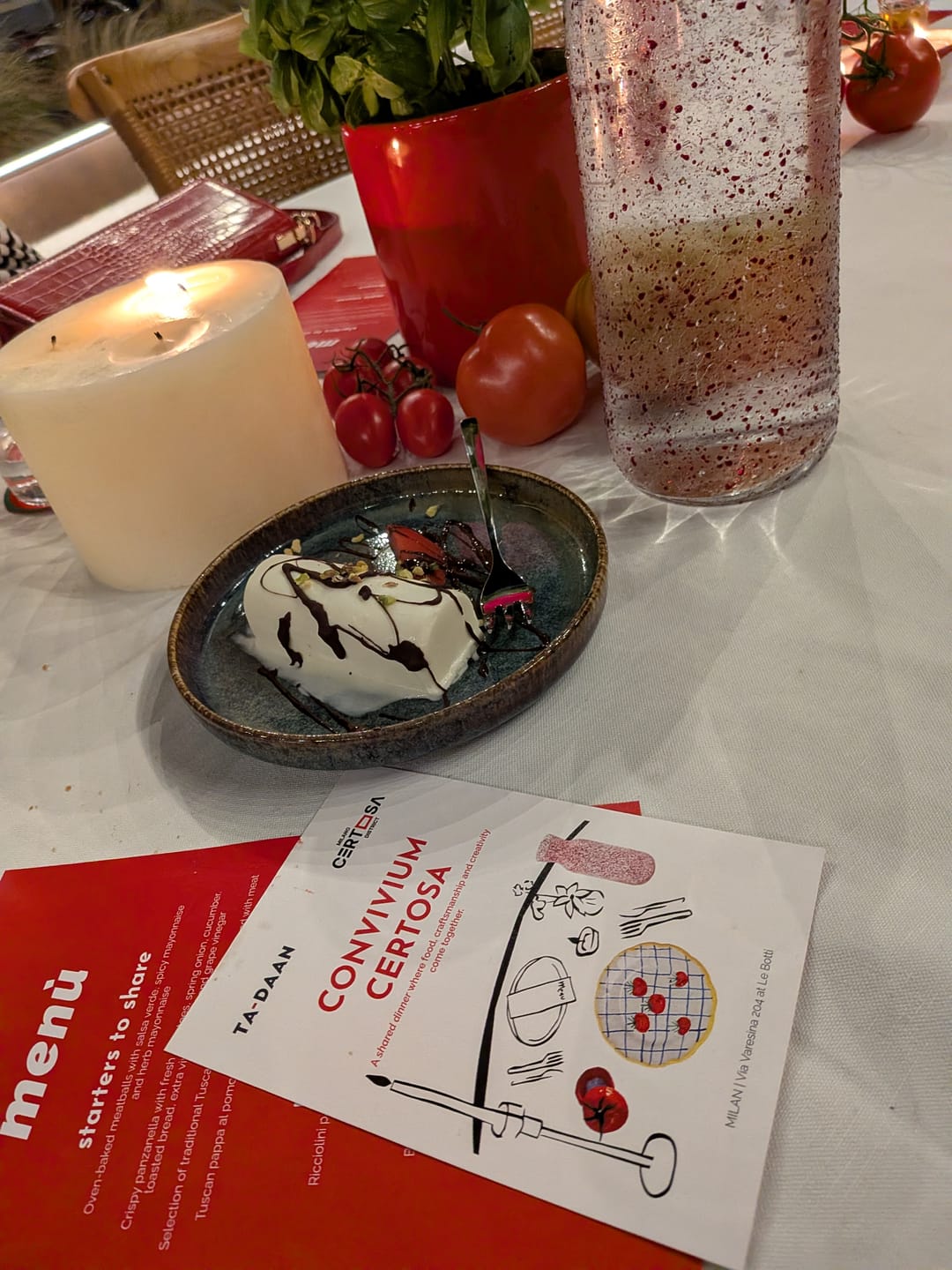 Customer photo review of "Convivium Certosa" dinner with workshop - September 2026 - Milano Certosa District