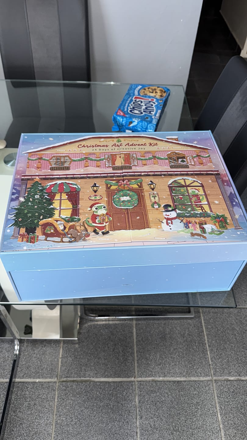 Customer photo review of Ohuhu Christmas Advent Calendar 2026, 24 Days Countdown Gift Kit