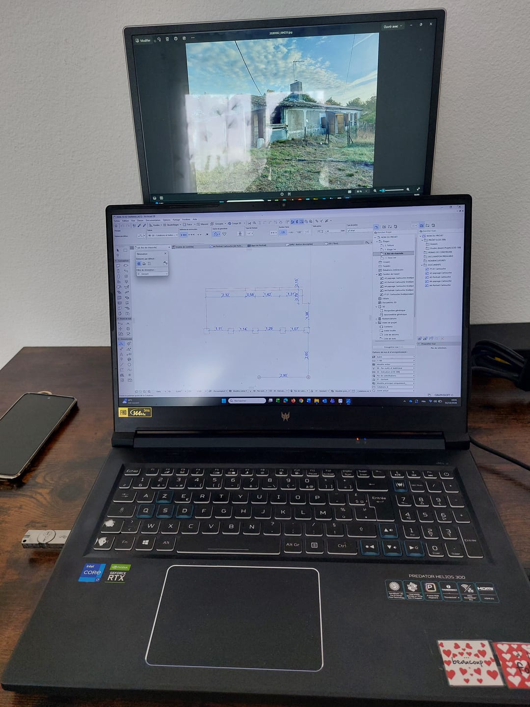 Customer photo review of X2 Plus® Écran Portable 15,6"