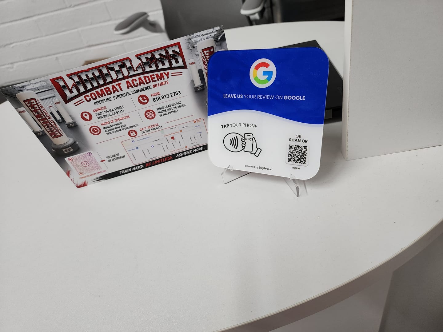 Customer photo review of Google Reviews - Plate