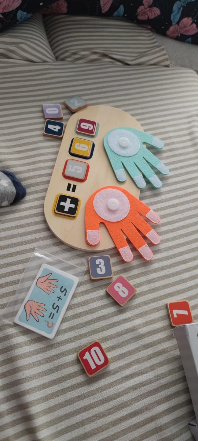Customer photo review of Le Jeu des Premiers Calculs Mon Loulou™