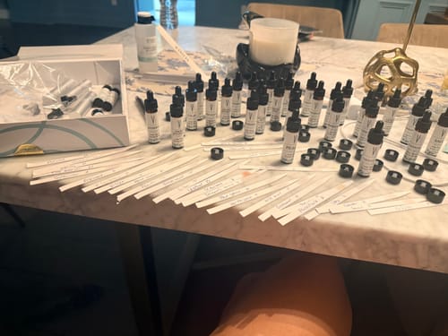 Customer photo review of Deluxe Perfume Kit