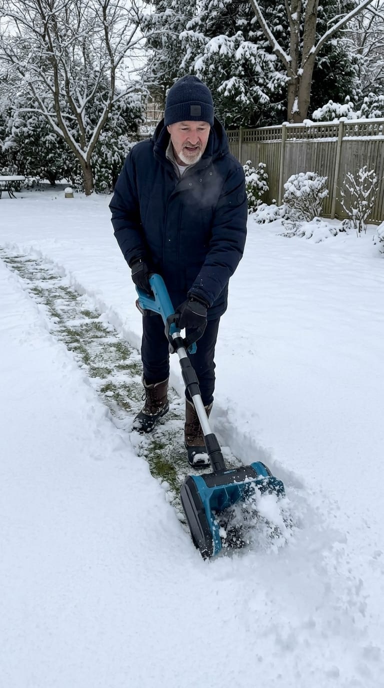 Customer photo review of Elektrische Schneeschaufel