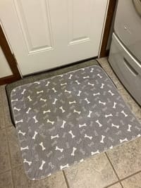 Customer photo review of Mascoly™– Tapete Lavable con Feromonas para Perros