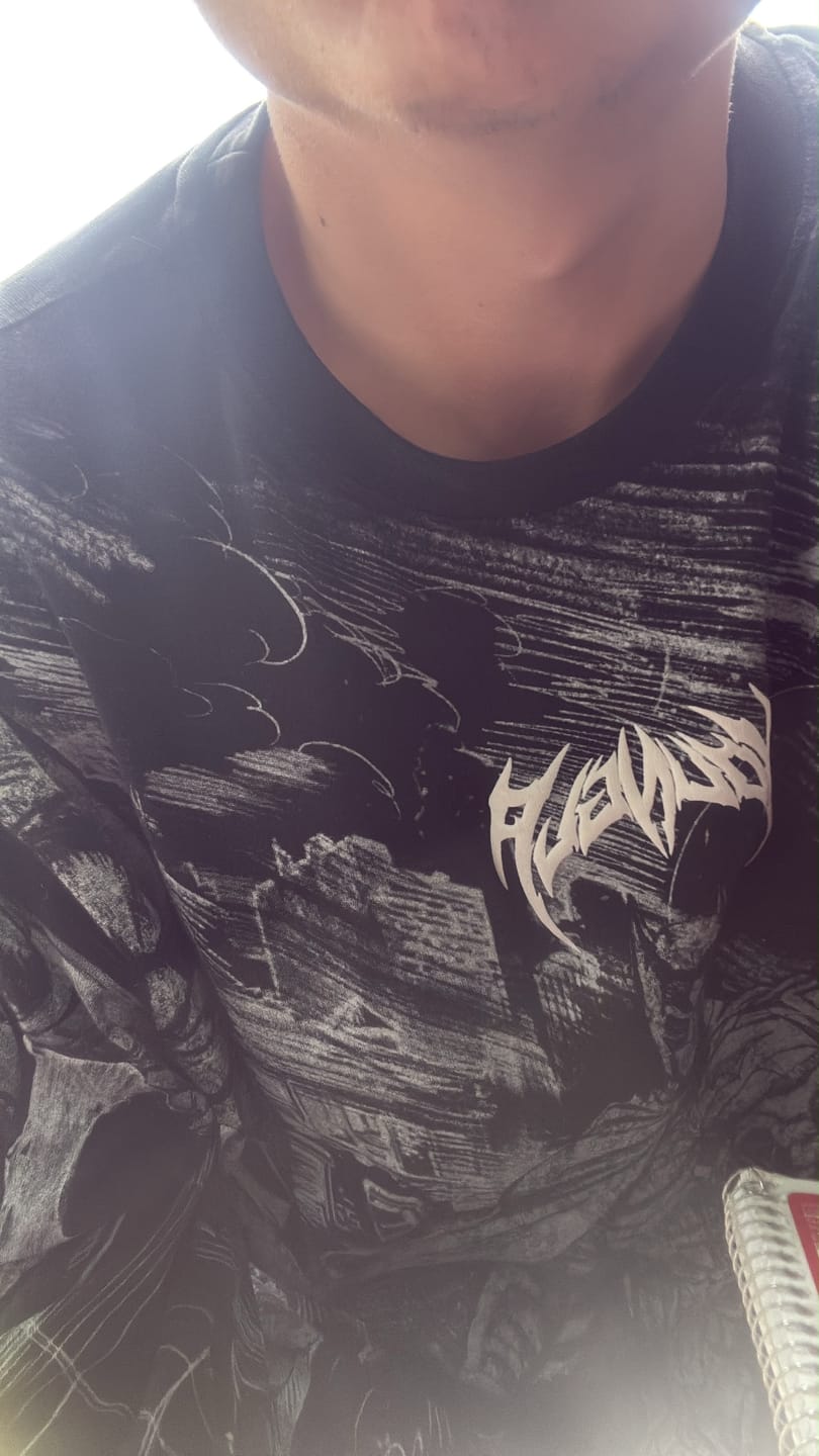 Customer photo review of 8002 - Batman Comic Longsleeves
