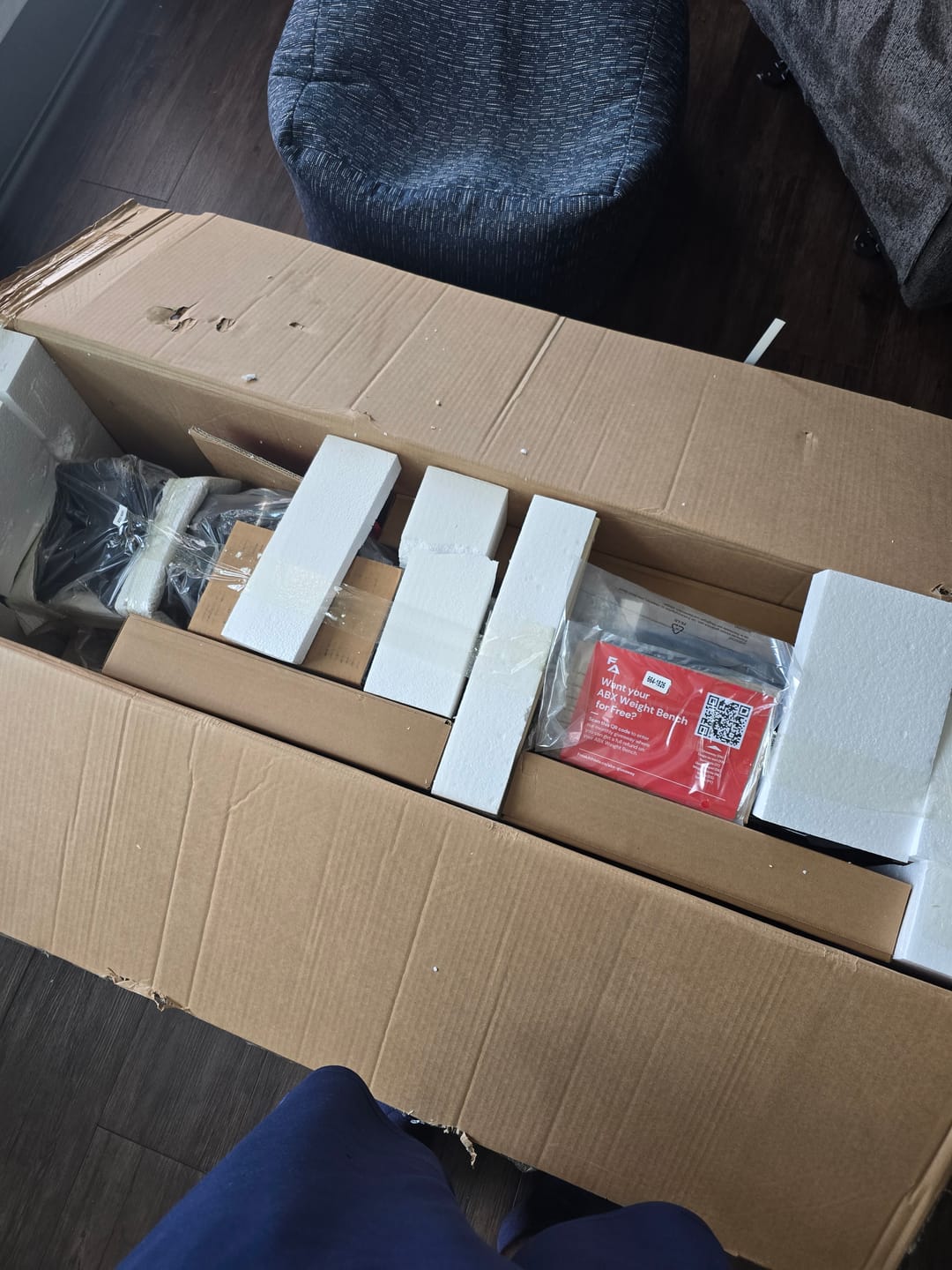 Customer photo review of ABX Weight Bench