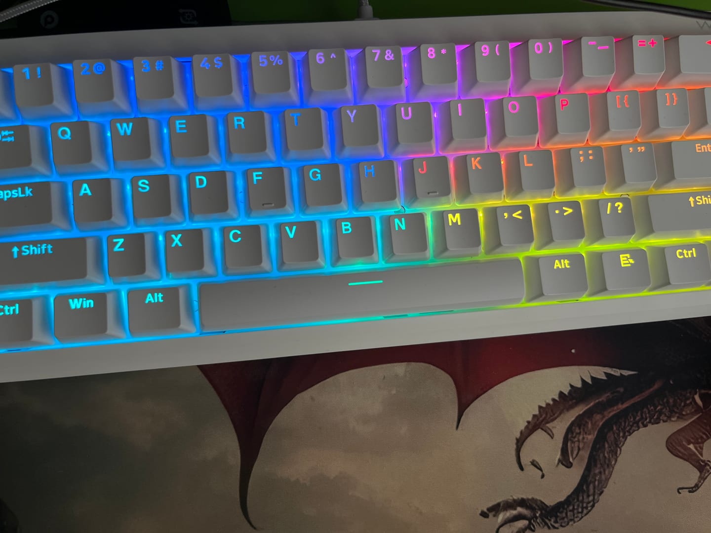 Customer photo review of Wraith W60 Klavye (Manyetik Switch / HE)