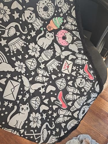 Customer photo review of ColorMe Blanket - Wind down with relaxing blanket you get to make your own