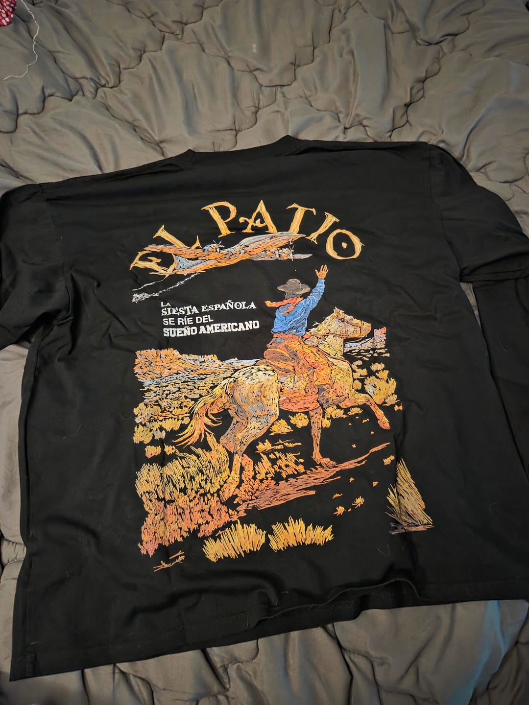 Customer photo review of LA CAMISETA (LONG SLEEVE): SUEÑO AMERICANO