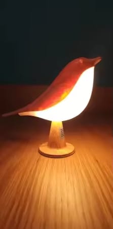 Customer photo review of Bird Table Lamp
