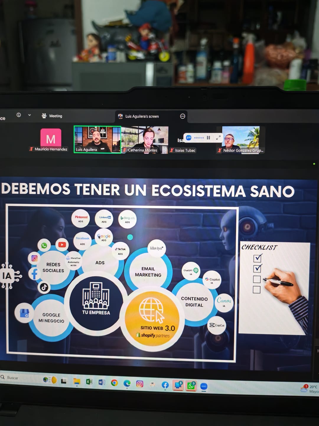 Customer photo review of Programa Rocket 🚀 Ecommerce en Shopify