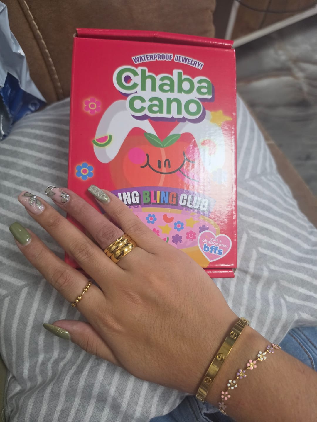 Customer photo review of Set 3 Anillos Hera