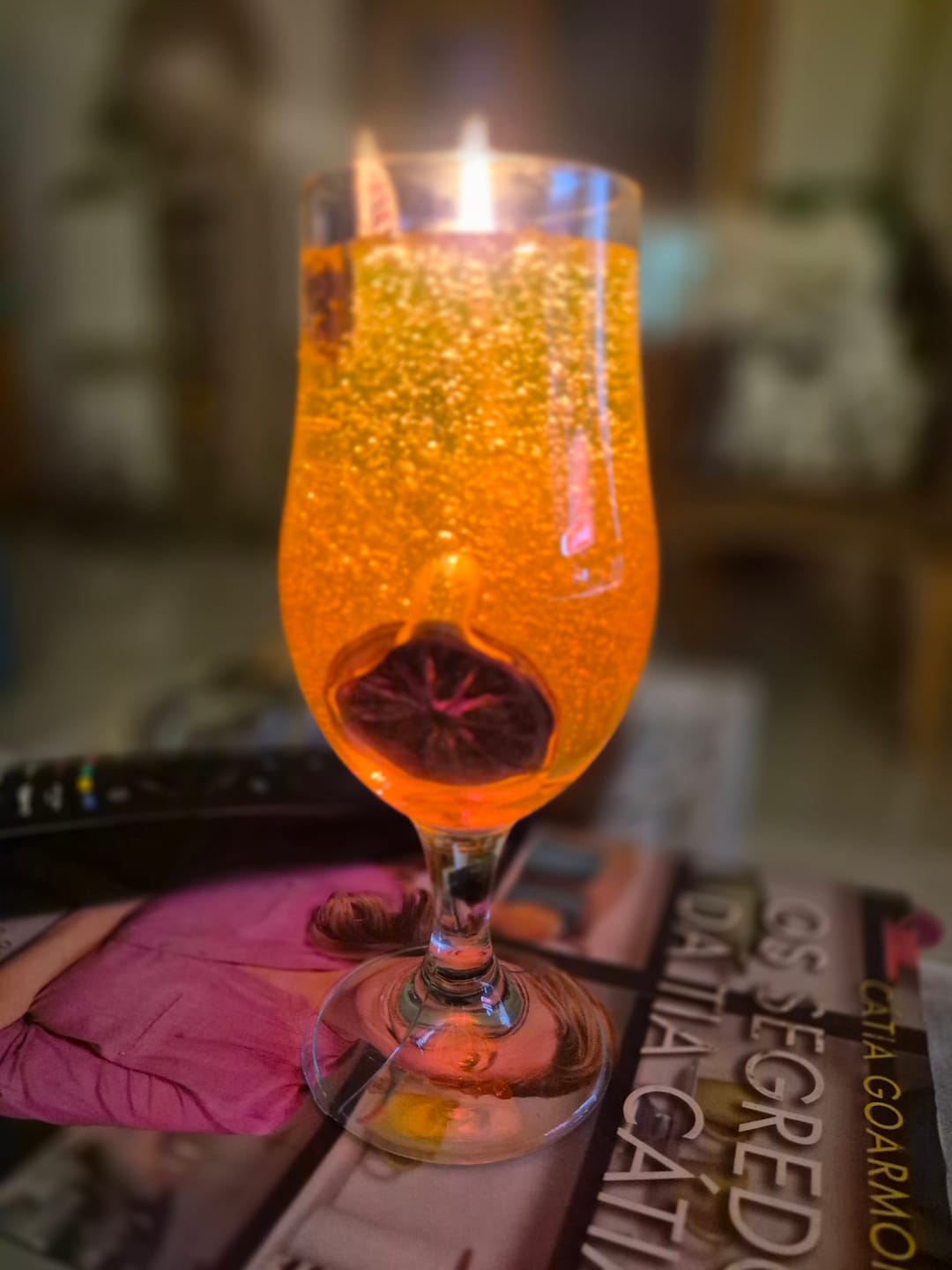 Customer photo review of Gel para velas