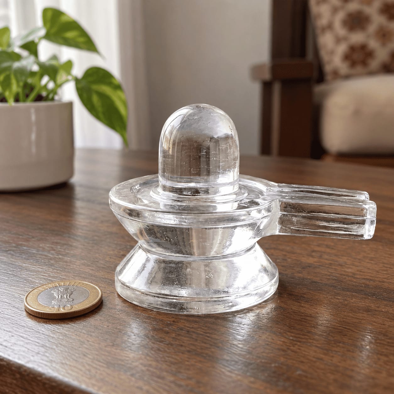 Customer photo review of Sphatik (Crystal) Shivling
