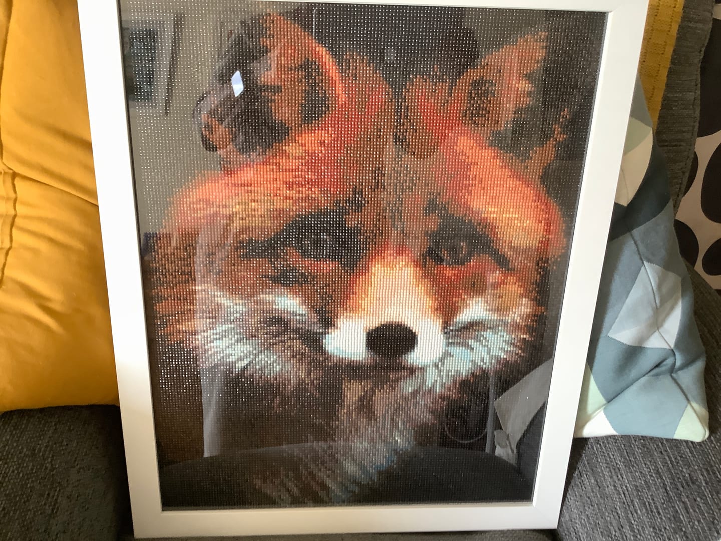 Customer photo review of Broderie Diamant - Petit Renard