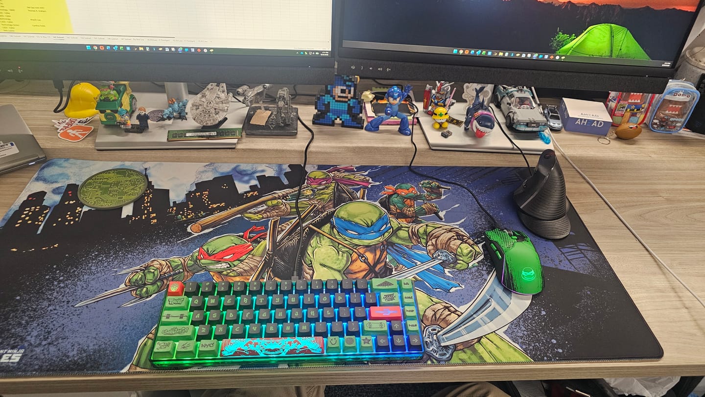 Customer photo review of Wraith M3 Pro Gaming Mouse - Teenage Mutant Ninja Turtles