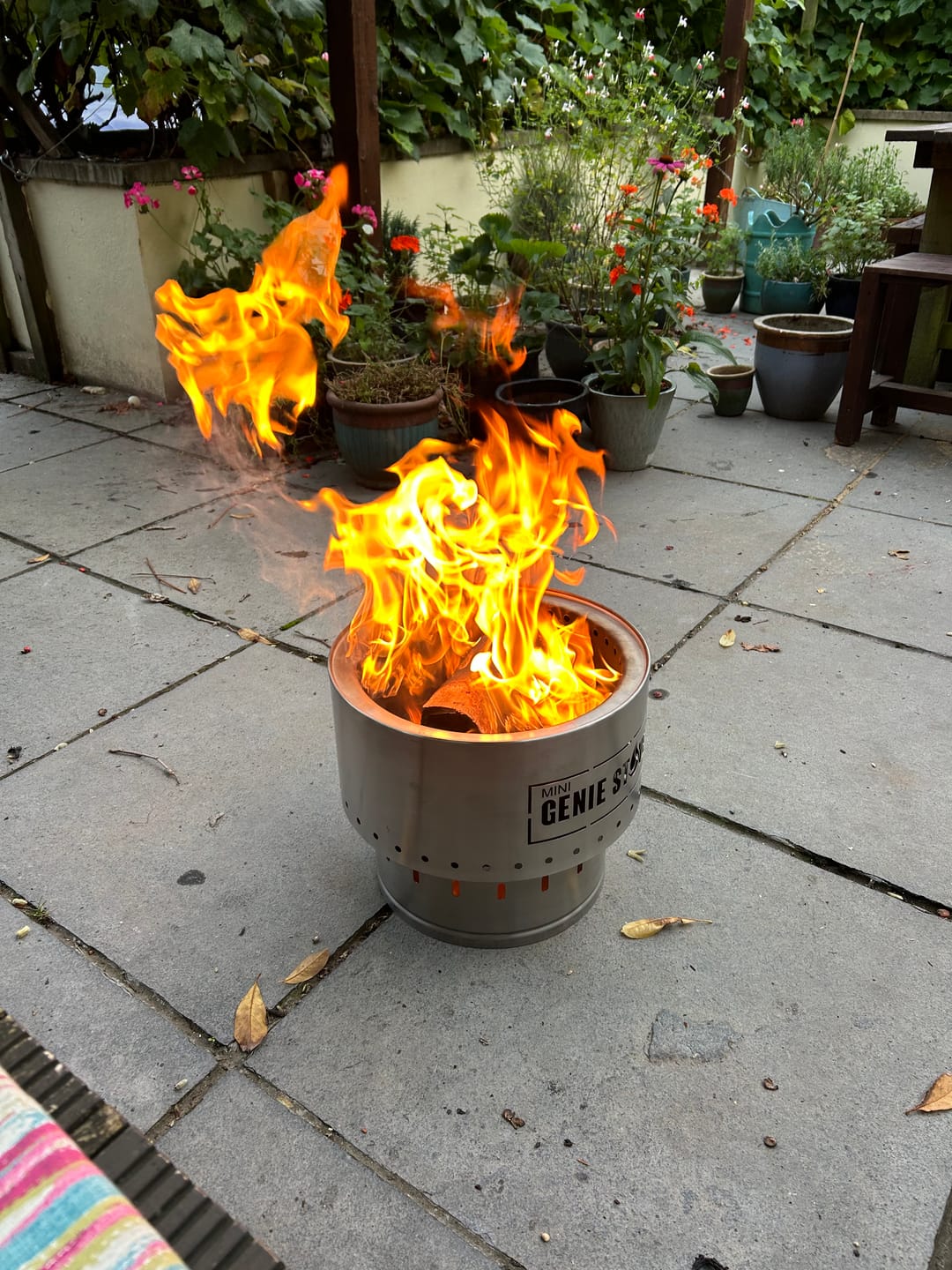 Customer photo review of The Genie Stove Mini V2