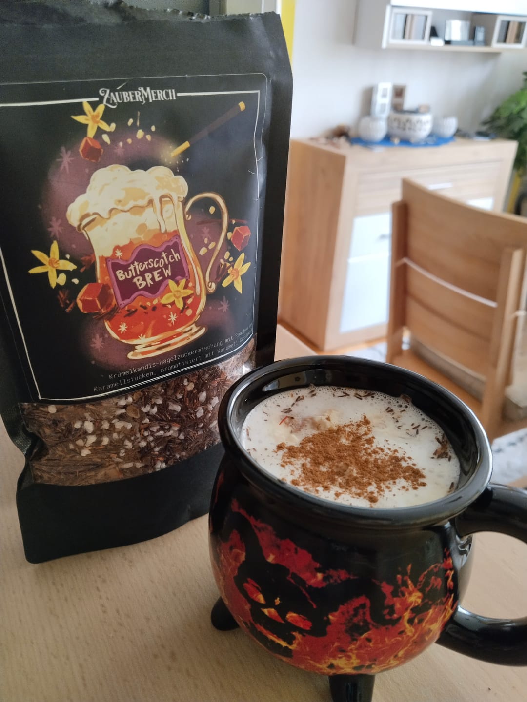 Customer photo review of Butterscotch Brew – Rooibos Tee Butterscotch Karamell