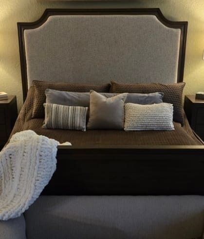 Customer photo review of Velvet with Textured & Lumbar Bundle