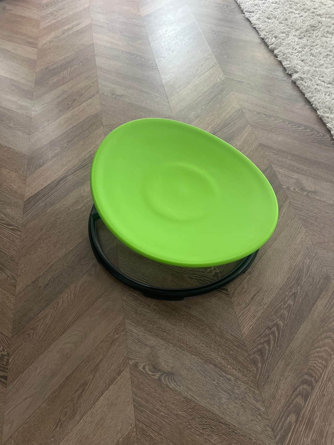 Customer photo review of Sensory Integration Vestibular Stimulation Swivel Chair Gross Motor Skill Training
