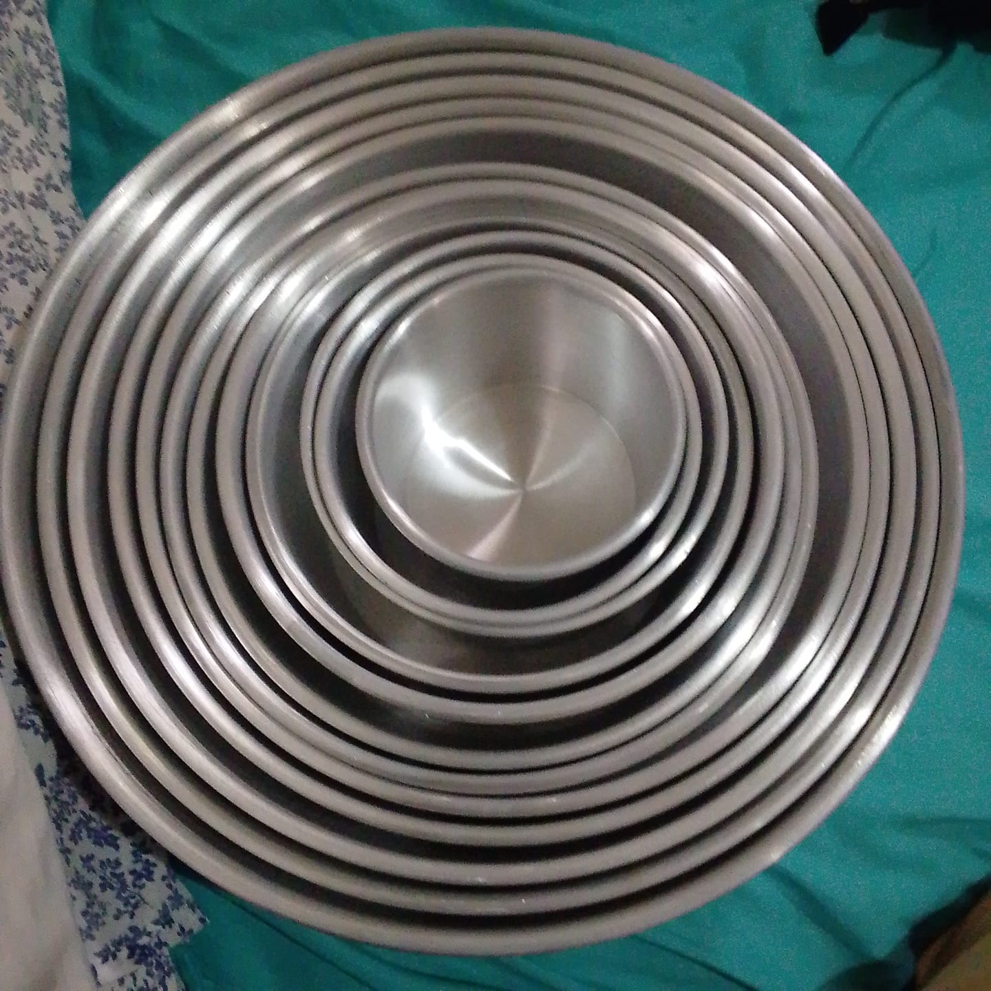 Customer photo review of Molde Torta Fijo de Aluminio X Mayor
