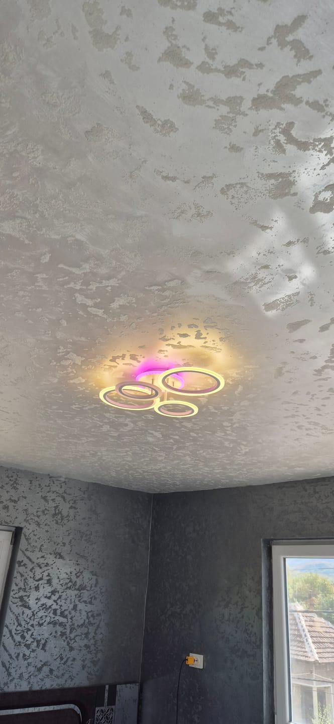 Customer photo review of LED осветително тяло 4 Circle RGB Еквивалент 500W Дистанционно