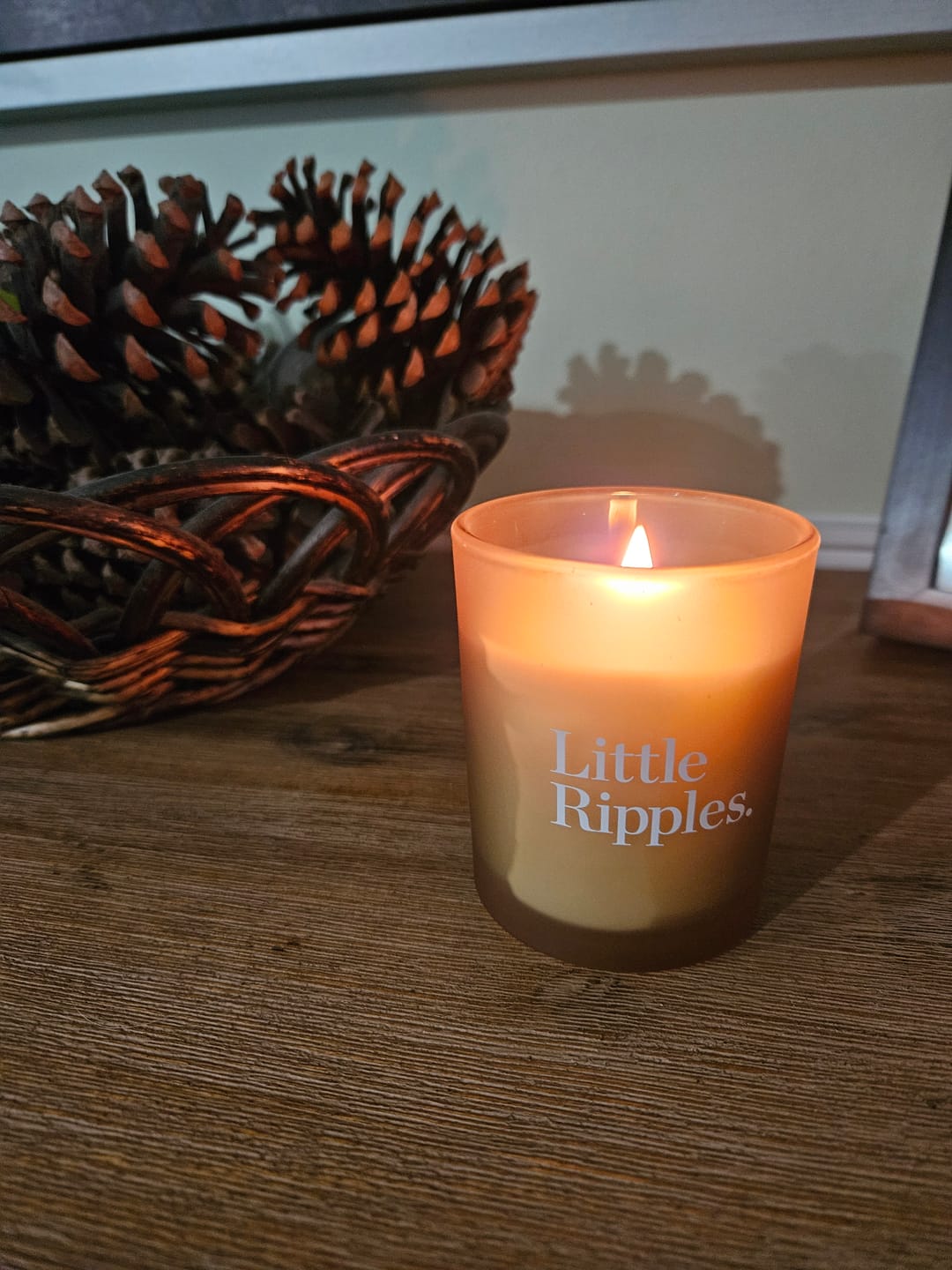 Customer photo review of Mulled Wine Candle GWP