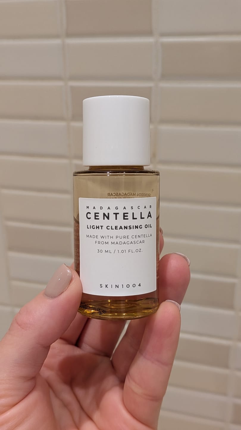 Customer photo review of Viegla tīrīšanas eļļa ar ekstraktu Gota Kola SKIN1004 Madagascar Centella Light Cleansing Oil