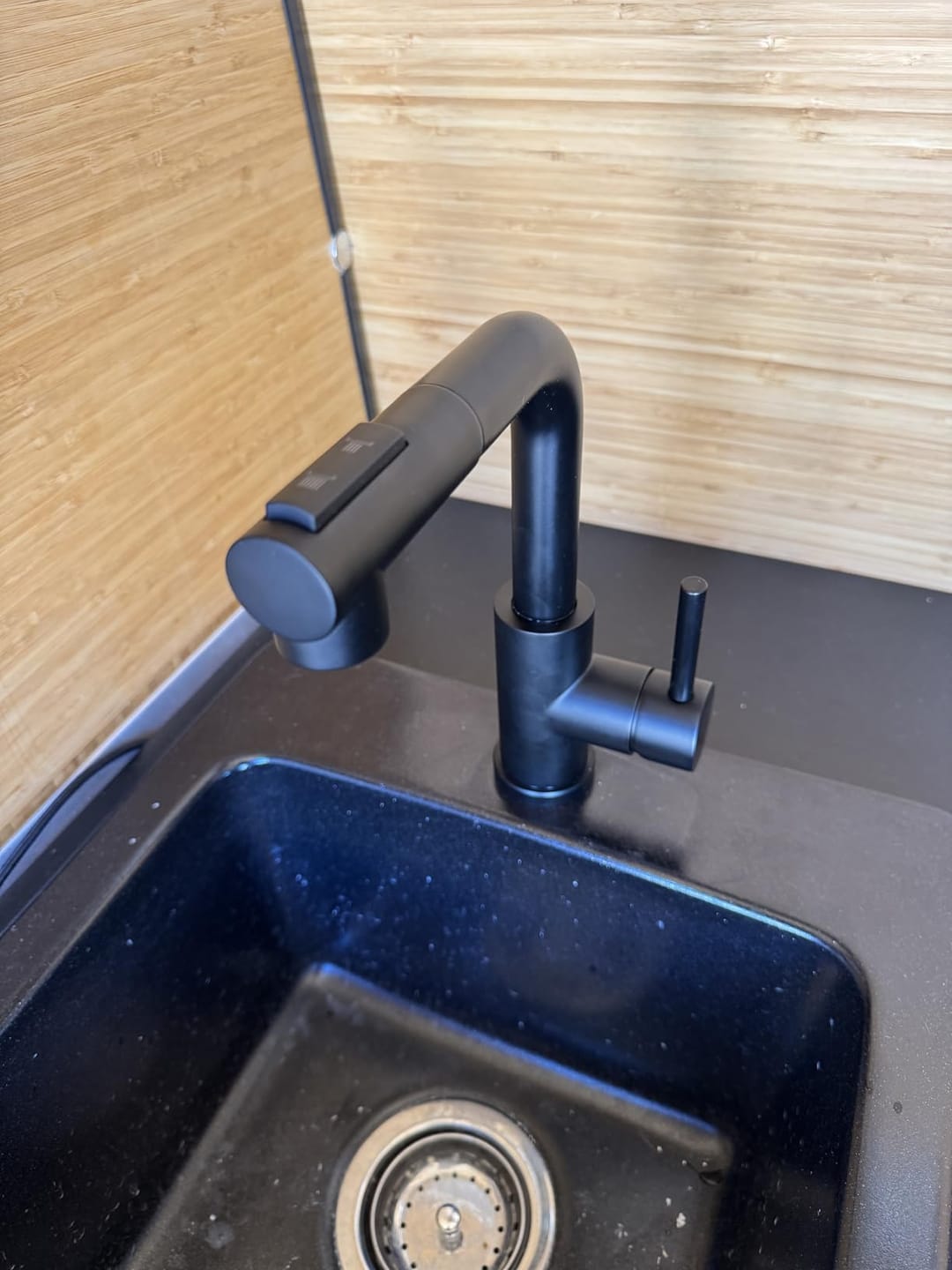 Customer photo review of Tana - Single Handle Pull-Out Kitchen Faucet