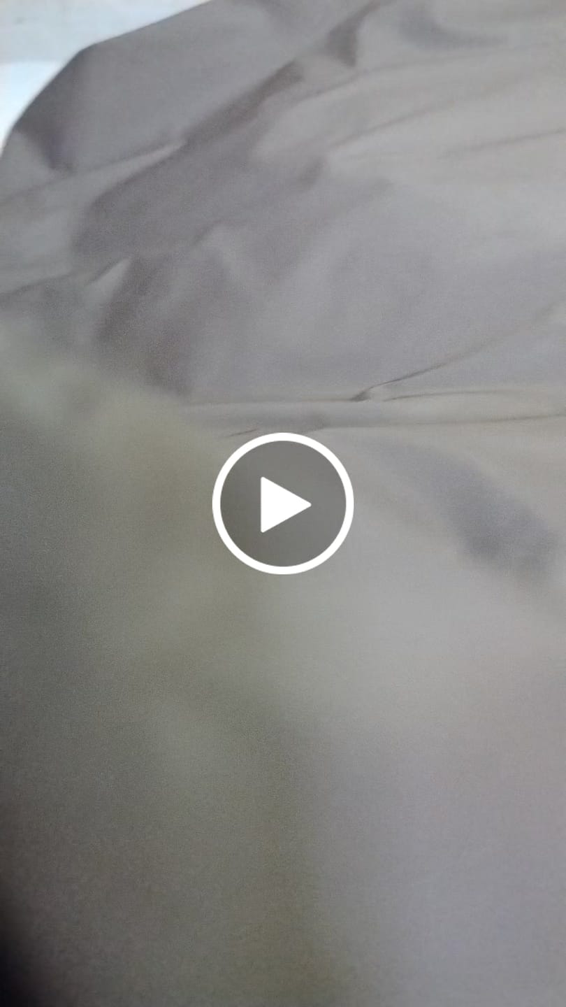 Customer video review of NYLON 190T EMBORRACHADO COR CAFE