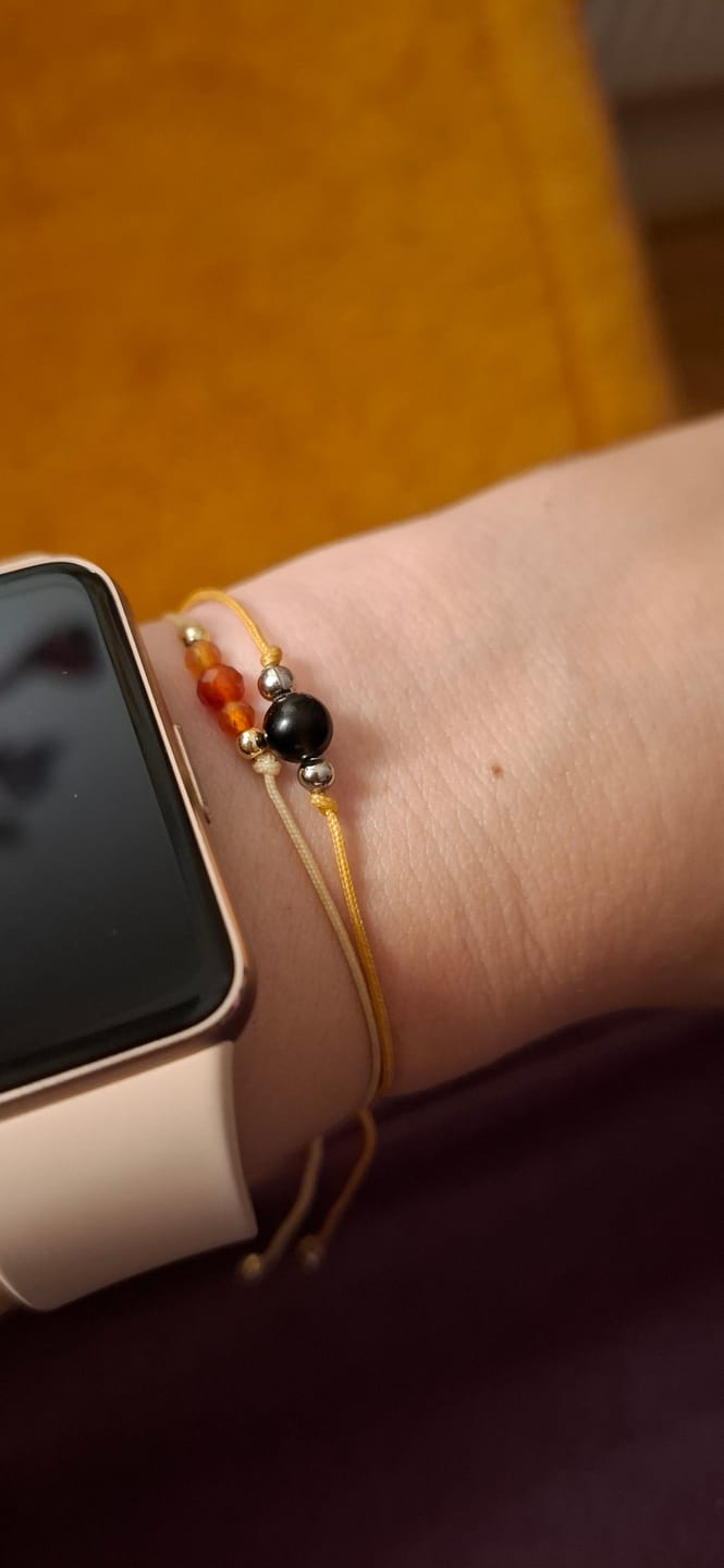 Customer photo review of Karneol Armband - Naturband