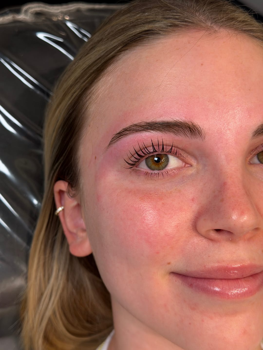 Customer photo review of Pure Care Lash & Brow Lift Pack