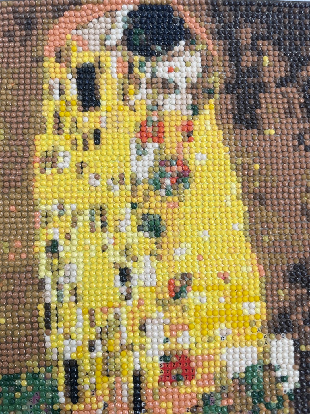 Customer photo review of Diamond Painting - Le Baiser - Klimt
