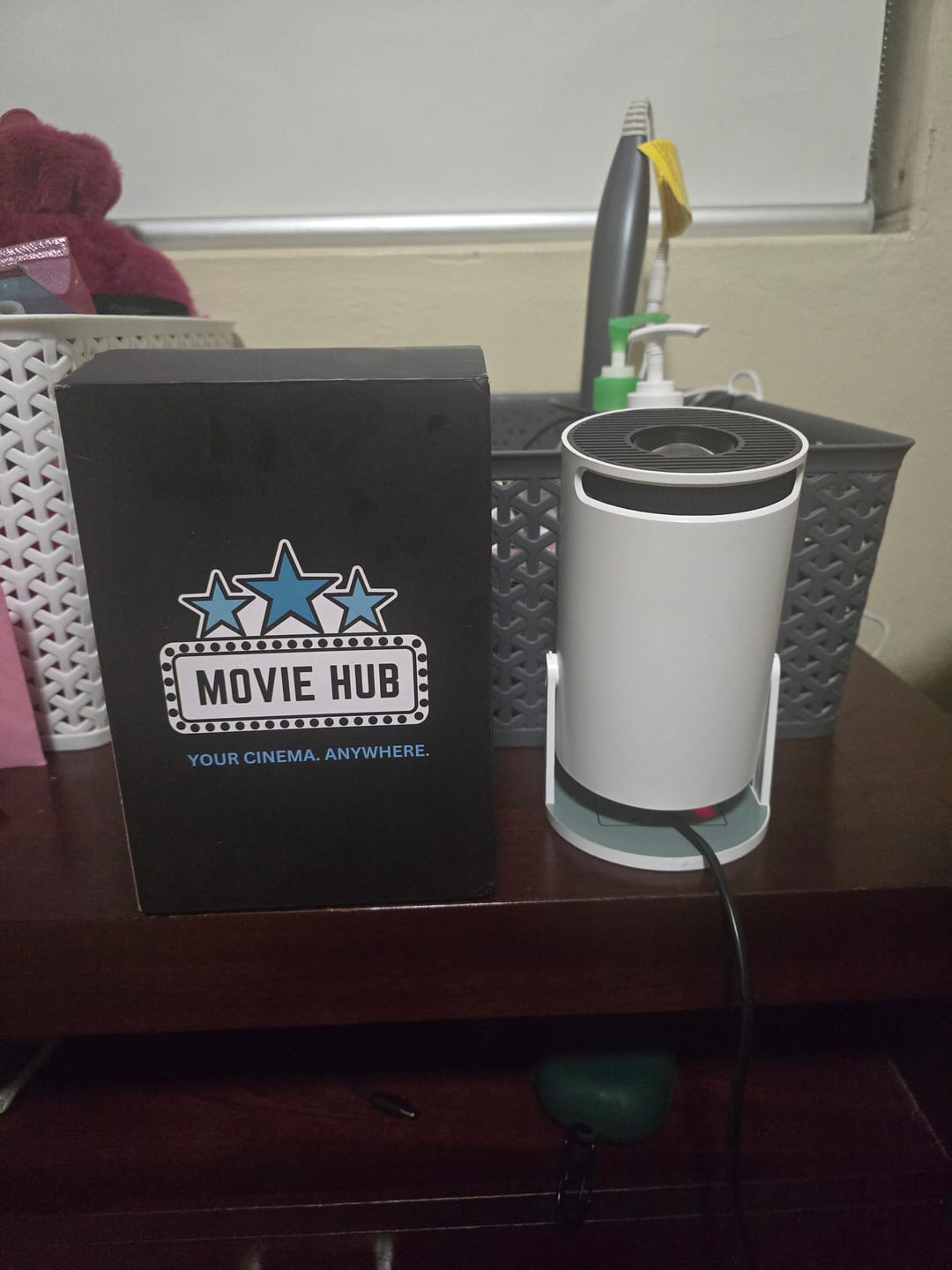 Customer photo review of MovieHub™ Ultra HD Projector