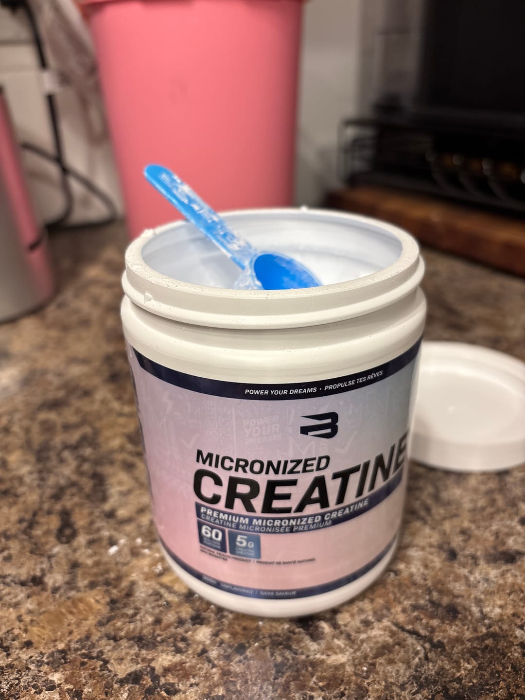 Customer photo review of Creatine