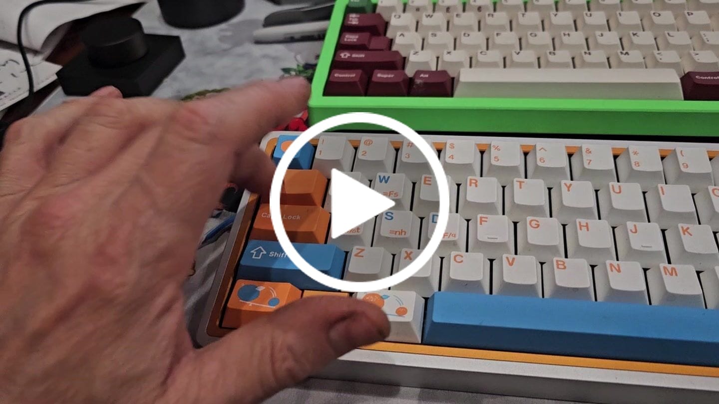 Customer video review of Swagkeys Knight Stabilizer v4
