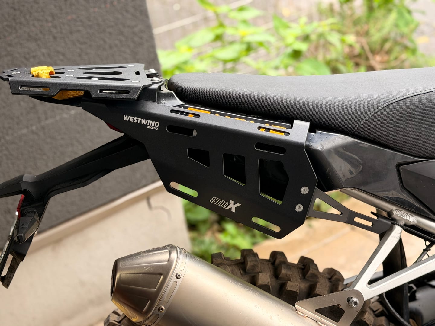 Customer photo review of Kove 800X/800X Rally Luggage Rack