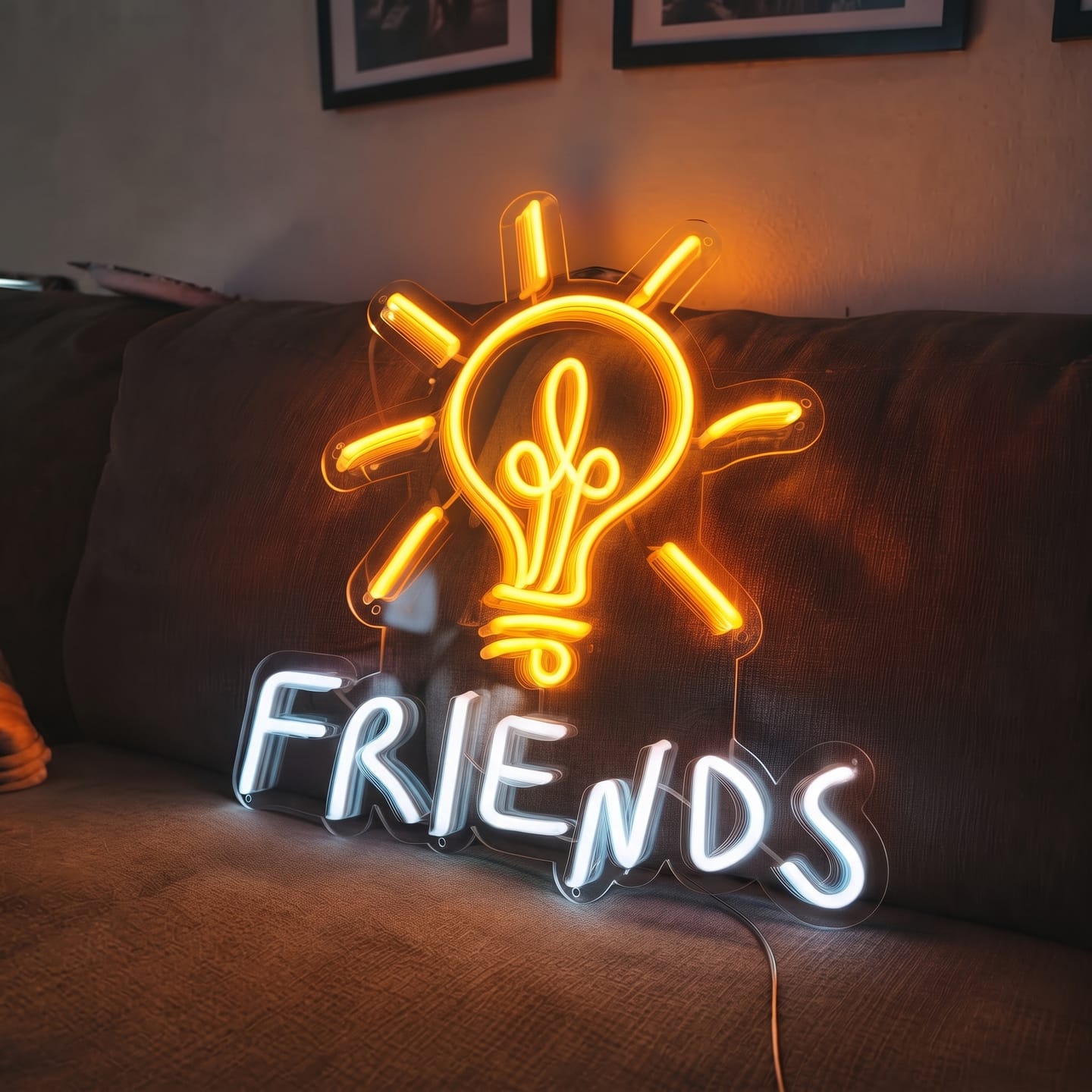 Customer photo review of Custom Sign For Benjamin Evans